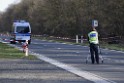 Schwerer VU Krad Fahrrad Koeln Porz Alte Koelnerstr P188